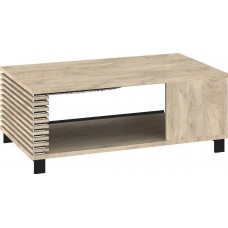 Žurnālgaldiņš LAMIR P, Ozols endgrain/Melns